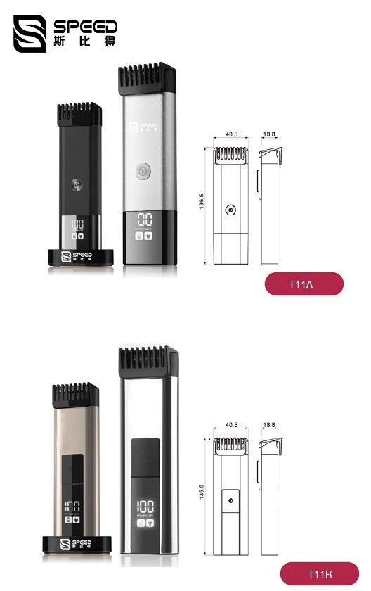 China 18.8MM Ultra Thin Body Comb Adjustment 8 Gear Portable Hair Clipper factory