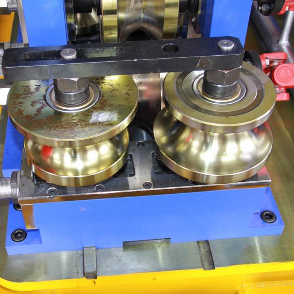 Quality Hydraulic Motor Square Pipe Roll Forming Machine 0.3 - 0.8 Mm Coil Sheet for sale