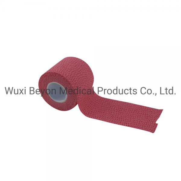 Quality Plaster Elastic Adhesive Fabric Tape Weightlifing Tearable Light for sale