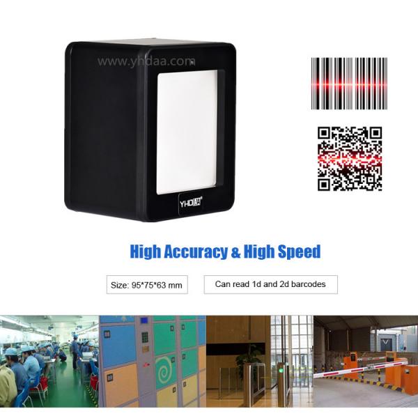 Quality 1D Qr Code Scanner Desktop Hands Free YHD-9800D Wired 2D Barcode Scanner for sale
