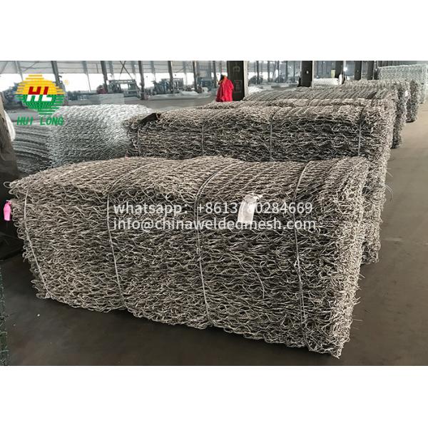 Quality Flood Control Stone Filled Wire Cages for sale