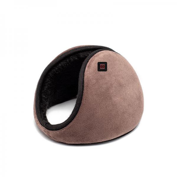 Quality OEM Heated Ear Muffs , Rechargeable Heated Ear Warmers Fleece Material for sale