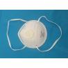 China FFP1 Disposable Earloop Face Mask , Breathing Disposable Respirator Mask With Exhalation Valve factory