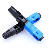 China Laser 0.9mm 2.0mm 3.0mm LC Fiber Optic Fast Connector Type F For Network Equipment factory