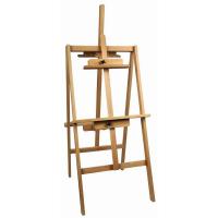 China H Frame Artist Studio Easel For Classroom , Pine / Basswood Double Sided Easel factory