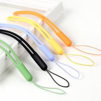 China Multicolor Sturdy Silicone Rubber Supplies Mobile Phone Strap Odorless factory