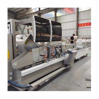 China 4000mm Aluminum Window And Door Making Machine Automatic Double Head Cutting Saw factory