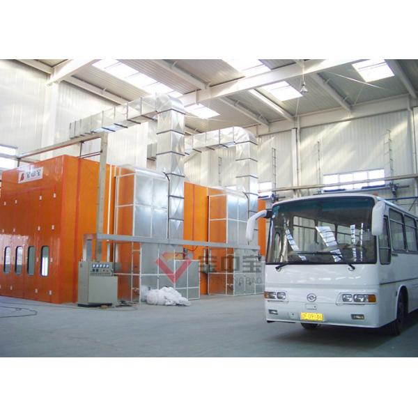 Quality Bus Truck Painting Booth BZB Brand Industrial Spray Booth With 3D Lifting Working Platform for sale