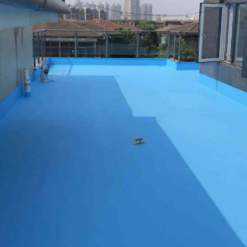Quality Roof Exterior Wall Coating OEM Color Elastic Waterproof Paint Paving Material for sale