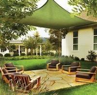 China Beige Grey Color Sun Shade Sail Shadow Net for Garden &amp; Patio factory