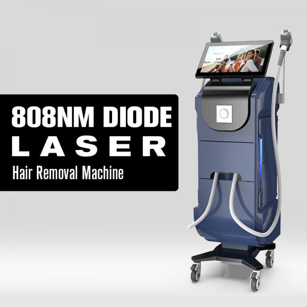 Quality 808nm Diode Ice Laser Machine Permanent For Hair Removal Skin Rejuvenation for sale