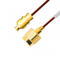China 0.047 5G Semi Rigid Coax Cable Sma Male Straight Plug Te 1996771-1 To Smpm Female Jack factory