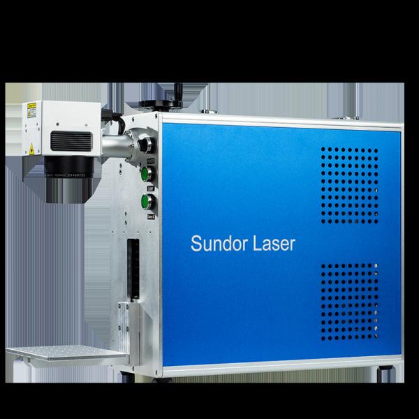 Quality Sundor Optical Fiber Laser Marking Machine Optional Computer Lazer Engraving Machine for sale