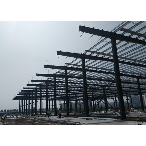 Quality Industrial Steel Structure Building Light Steel Frame Construction Portal Frame Warehouse for sale