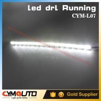 Quality Universal LED DRL Strip Light For Car Waterproof Flexible White Yellow for sale