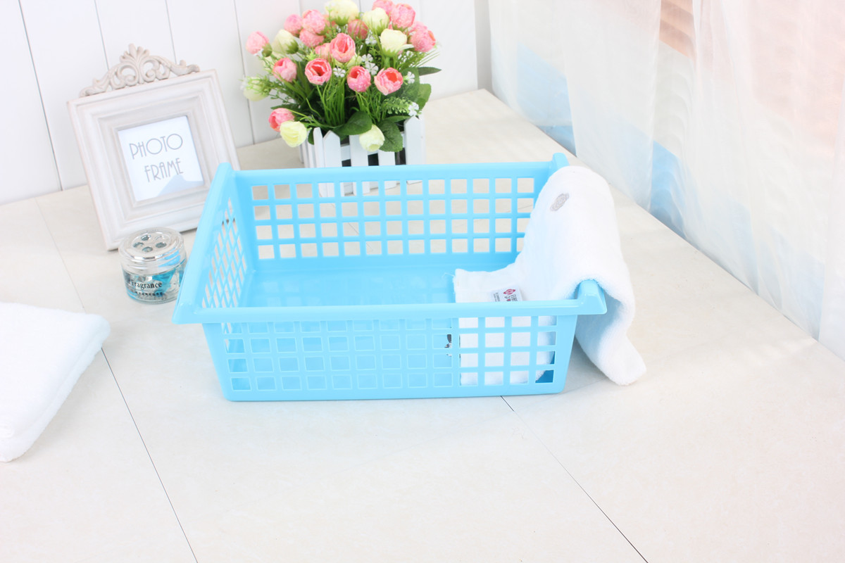 China PP Bedroom Plastic Basket For Clothes Storage Food  Laundry for sale