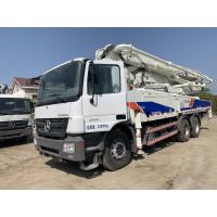 Quality Used 294KW Concrete Beton Pump, 3 Axles Cement Boom Pumping Machine for sale