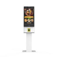 China 21.5 Inch Floor Standing Self Service Restaurant Kiosks With VPOS factory