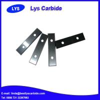 China Tungsten carbide knife blade manufactured by Lys carbide factory