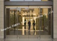 China Aluminum Frame Sliding Double Glass Facade Doors For CBD Office Or Exhibition Showroom factory