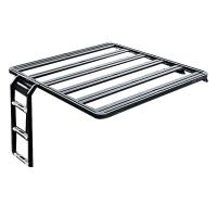 China Jeep Wrangler JK Roof Rack with Ladders and Q235-8 Steel Material Size 840*400*261mm for sale