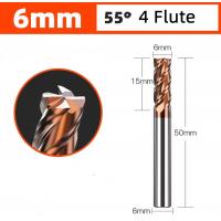 China Carbide Square End Mill Bits 2-6 Flutes 1mm-20mm Diameter for Steel factory