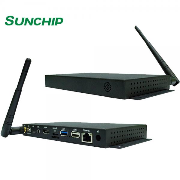 Quality RK3288 RK3399 RK3328 HD Digital Signage Media Player Box For Advertising for sale