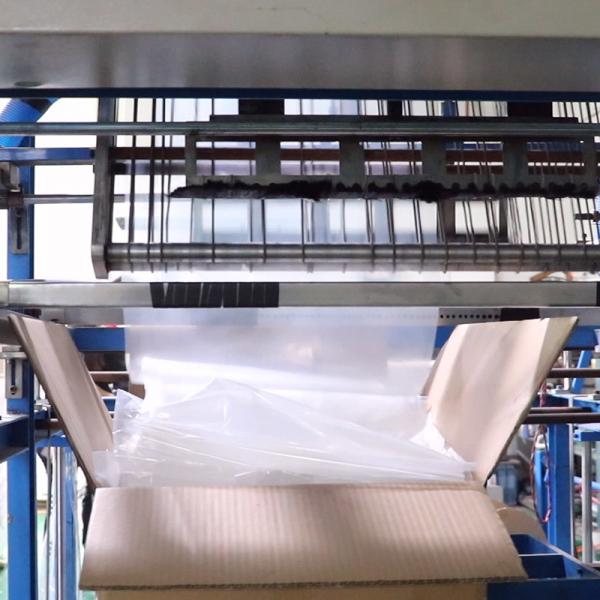 Quality Perforated Pre Opened Clear Poly Tubing Roll For Automated Packaging for sale