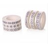 China 10 meters plastic core Custom Printed Washi Paper Tape simple design washi Decoration Tape factory