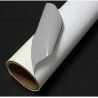 Quality Outdoor Advertising Glossy Vinyl Sticker 100mic Roll With Permernent Grey Glue for sale
