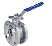 China Flanged One Piece Wafer Stainless Steel Ball Valves Full Bore Class 150 factory
