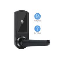 China Smart Deadbolt RFID Key Card Door Locks Security Mortise Door Lock for Home Hotel Apartment factory