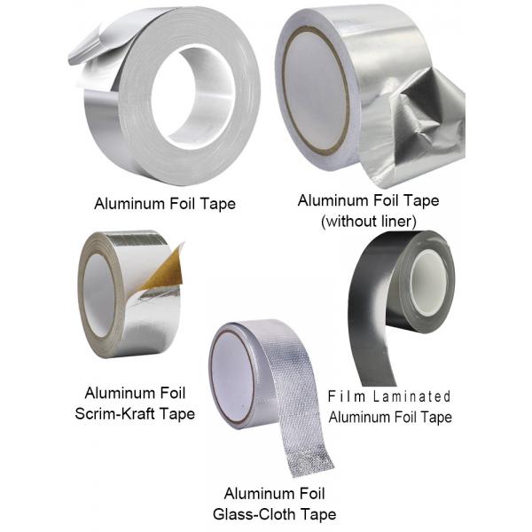 Quality Cold Weather HVAC Aluminum Foil Adhesive Tape for sale