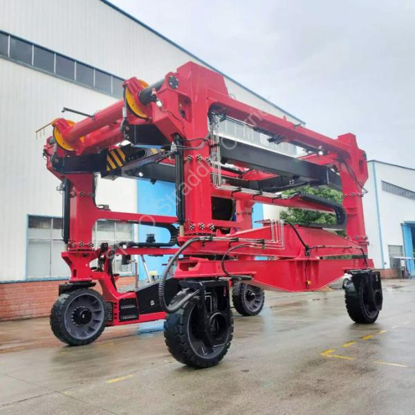 Quality SPEO Straddle Carrier Heavy-Duty Handling for Oversized Cargo for sale