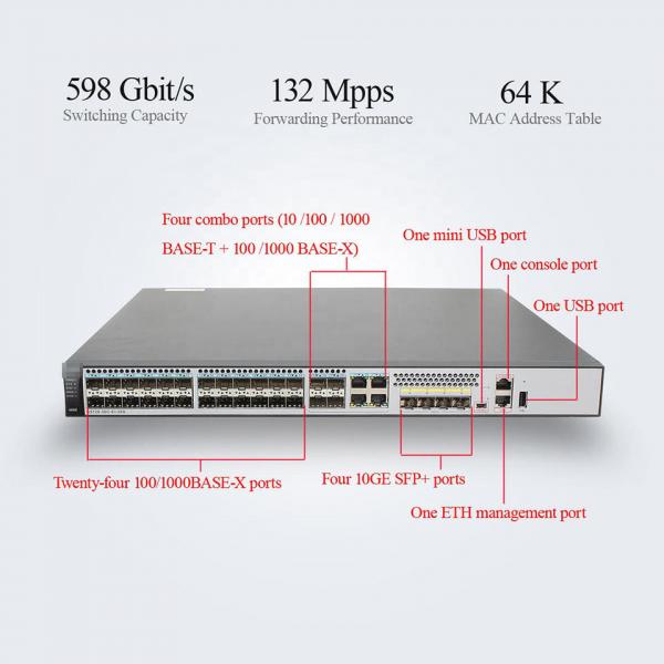 Quality S5720-36C-EI-28S-AC Gigabit LAN Switches S5720-EI Series 28 Gigabit Downlink for sale