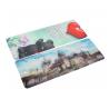 China OK3D PET material lenticular plastic 3d print hang tag with flip zoom animation lenticular effect factory