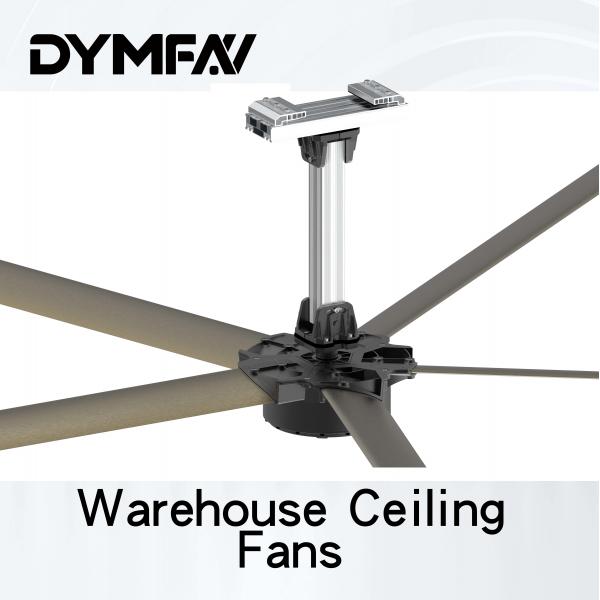 Quality 13ft Big Ass Fans Outdoor Indoor School Gym HVLS Commercial Ceiling Fan for sale