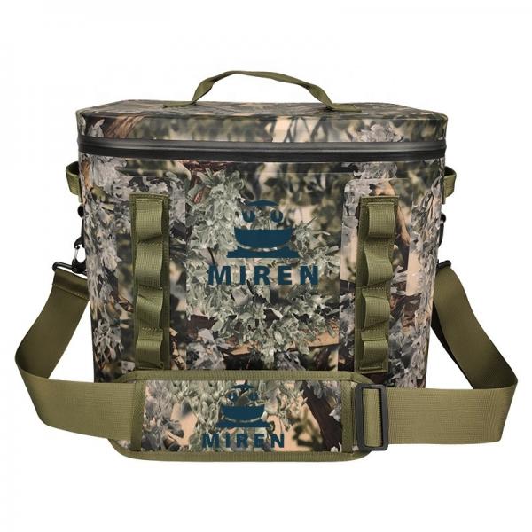 Quality Waterproof 20l Cooler Backpack , Camouflage Soft Sided Coolers For Camping for sale