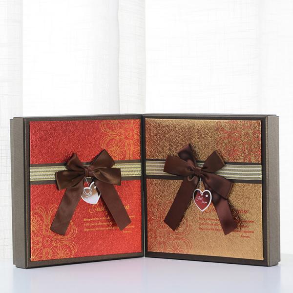 Quality Elegant Luxury Cardboard Chocolate Box for sale