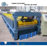 Quality High Frequency Colored Metal Roll Forming Machine For Roof Use for sale
