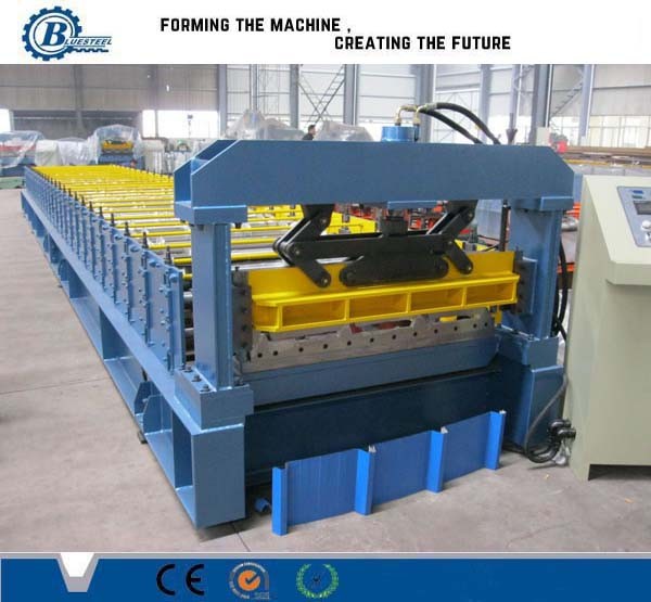 Quality High Frequency Colored Metal Roll Forming Machine For Roof Use for sale