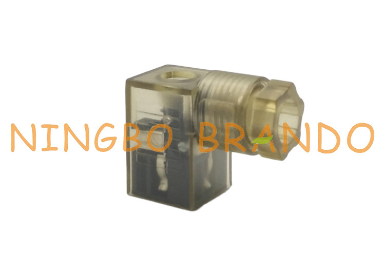 China 121023 121064 Field Attachable Internal Thread DIN 43650 Form C Solenoid Coil Connector factory