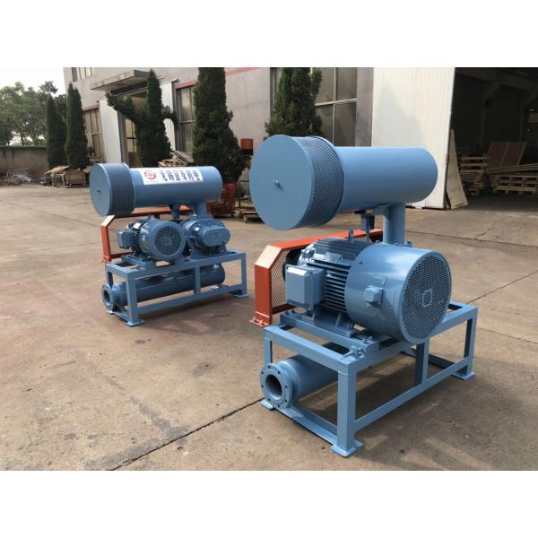 Quality DN250 15-132KW 80KPA Air Cooling Rotary Roots Style Blower for sale