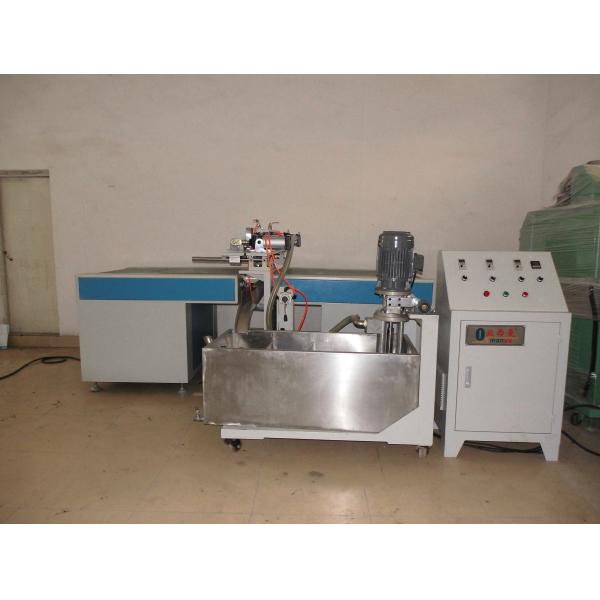 Quality 380kw Curtain Coating Machine , 20m/Min Desktop Shower Coater for sale