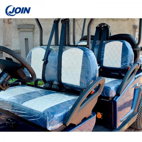 Quality Electric Golf Cart 2 Seater Golf Buggy Vehicle Bicolor Seats Kits for sale