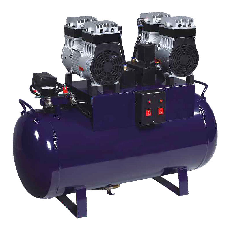 China Air Tank Air Compressors Quiet Oilless Air Compressor For Dental Unit factory