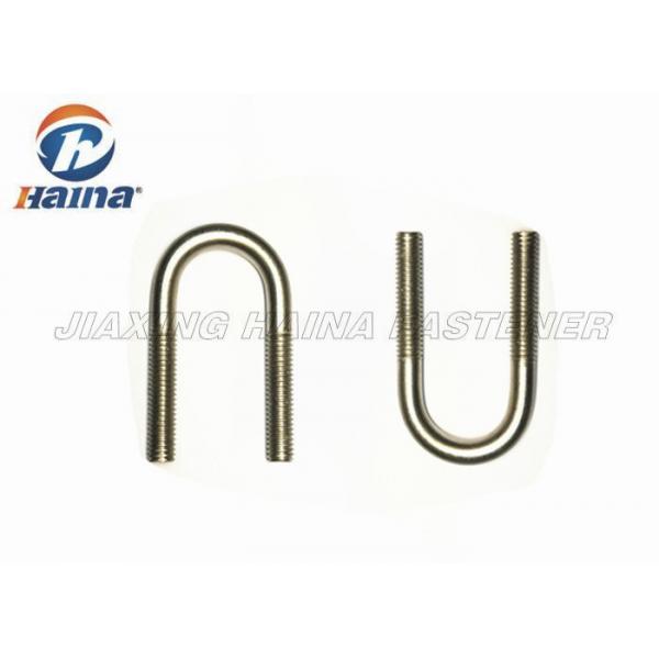 Quality Standard 316 Stainless Steel U Bolts  5 / 8 Inch With Logo Customized for sale