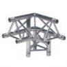 China Silver Color 30*30CM Perfect Design Spigot 90 Degree Aluminum Truss Coupler Triangle With 3 Sides factory