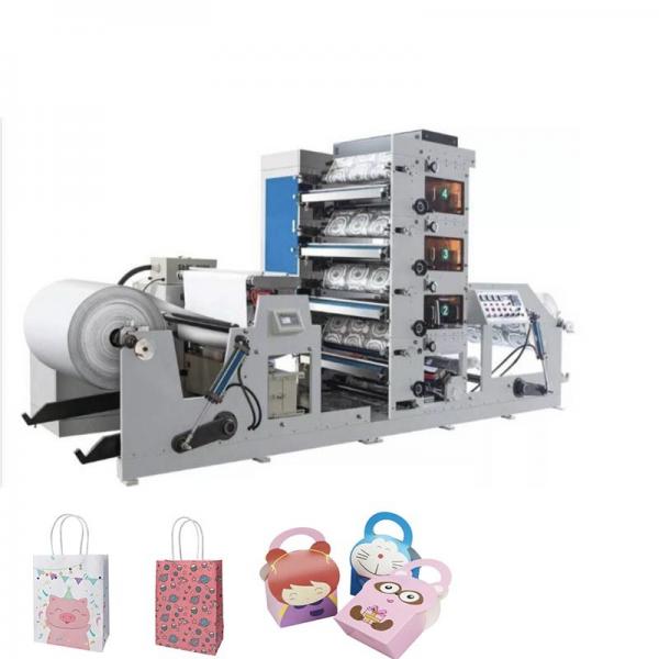 Quality 36kw Four Color Paper Cup Printing Machines For Corrugated Carton for sale