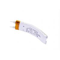 Quality 30mAh Curved Lithium Polymer Battery Bending Arc For Wristband for sale